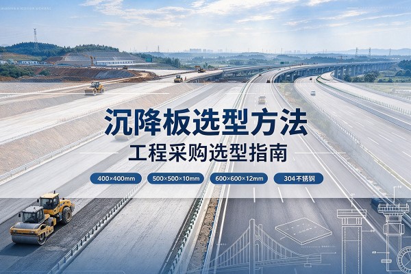 古交沉降板选择方法