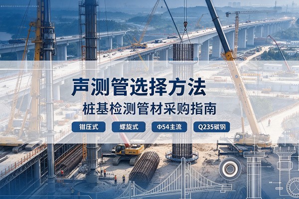 古交声测管选型标准
