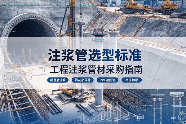 古交注浆管选型标准
