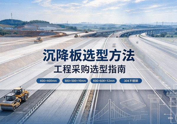 古交沉降板选择方法