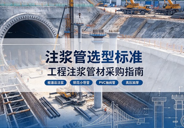 古交注浆管选型标准